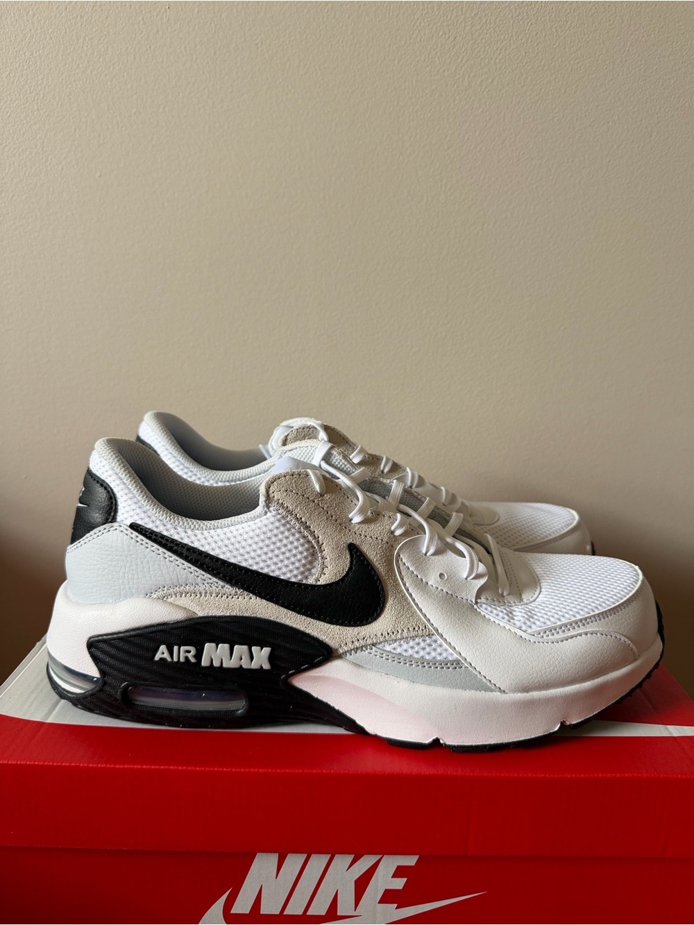 Nike Air Max Excee White Black FN7304-100 Men’s Size 13